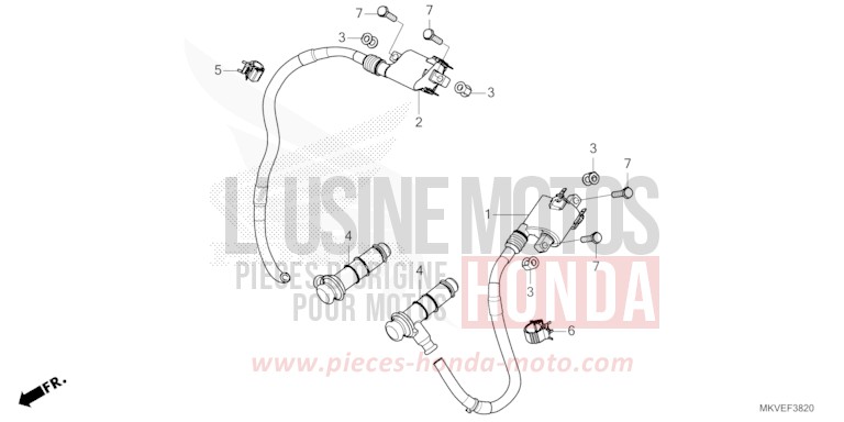 IGNITION COIL for Forza 750 IRIDIUM GRAY METALLIC (NHC65) from 2025